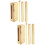 2Ensembles Bloc De Bois Percussion Beige Simple Et Avec Maillet 8