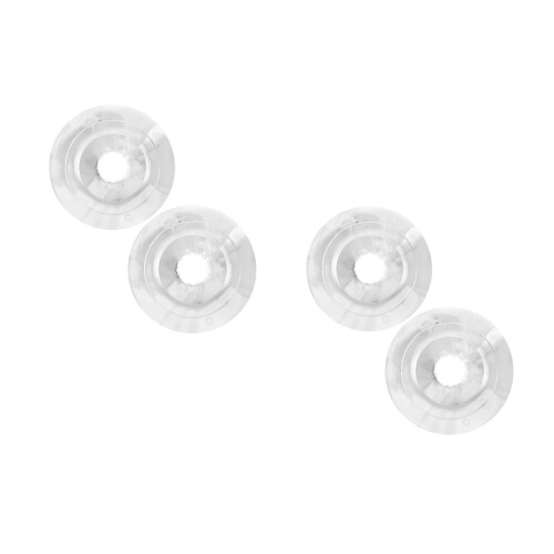 4Pièces Couvre Volant Transparent Accessoire