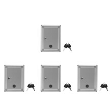4Pièces À Suggestions En Alliage Aluminium Résistante