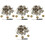 12Ensembles Accessoires Taille Alliage Durables Boutons Jeans Variés 3
