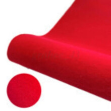 (20*30cm, Red) Sticky Back Self Adhesive Sheet Felt Velvet Velour Fabric Craft Jewelry Sticker