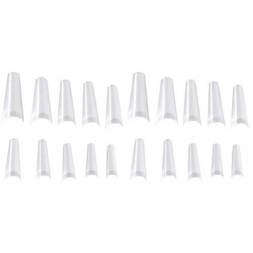 1000Pièces Tablette De Couleur Ongles Transparent Accessoires Manucure
