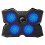 2Pièces Ventilateur De Refroidissement Pour Notebook Noir Pour Gamer 1