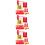 3Ensembles Barricades Miniatures Multicolores Jeu Panneaux 8