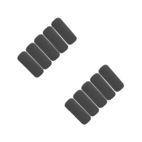 10Pcs Grey Washable Baby Changing Pads Reusable Bamboo Charcoal Liners