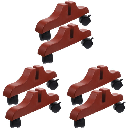 6Pièces Base De Cloison Roulettes Pour Usage