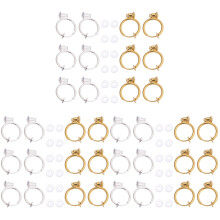 18Paires Clip Oreilles Couleurs Perçage