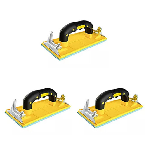 3Pièces Porte-Papier De Ponçage Avec En Caoutchouc