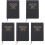5Pièces -Notes Planner 2022-2023 Noir Portable Pour Plan 1