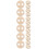 18Pièces Positionneur De En Bois Beige Pour Bougies DIY Durable 1