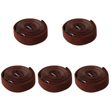5Pièces Bande Pression Piano Marron Fixation Partition Simple