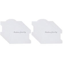 200Pièces Cartes Présentation Bracelet Collier Résistant
