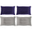 4Pièces Gonflables PVC Pour Confortable Cou 1