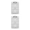 2Pcs White Dry Erase Tactical Coaching Boards for Competition Use 1