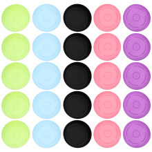 75Pièces Plateaux Plastique Pour Pots De Fleurs Colorés, Usage