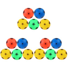 15Pcs Inflatable Footballs Mini Toy Balls Thick PVC Indoor Kids Play