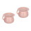 2St Plastic Urinepot Roze Met Unisex En 1