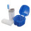 1Set Plastic Denture Cleaning Kit Portable Toothbrush Case and Cover 1