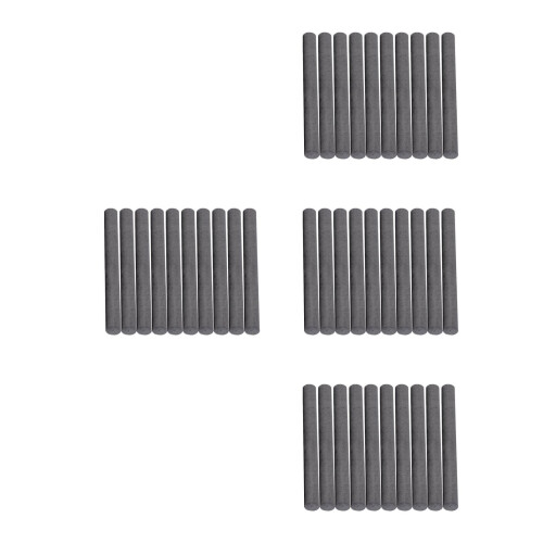 40Pcs Laboratory Graphite Stir Rods Durable Metal Casting Tools