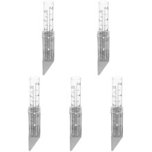 5Sets Regenmeter Buiten Rvs Met Standaard Meetinstrument Comfort