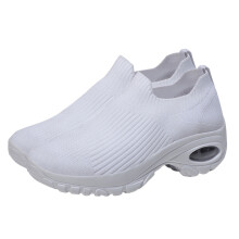 3Paires Chaussures De Antidérapantes Blanches Légeres
