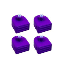 4PCS Feed Port Protector for P2S H2D AMS 2 Pro Protector Filament Inlet Guard Cover 3D Printer Parts