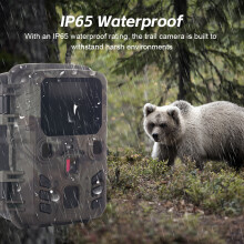 Waterproof Wildlife Hunting Camera with 0.3S Activation and  Infrared