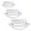 12Pièces Flacons Crème Transparent Compact Usage Voyage Et Stockage 11
