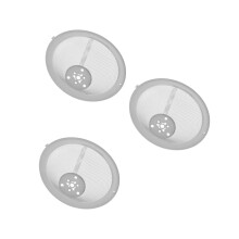3Pièces Filtres Maillage Double Pour Cuisine Propre Argenté
