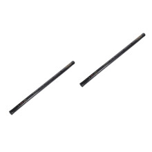 2Pièces Flûte En Bambou Noire Pour Pratique Et Jeu Des Enfants