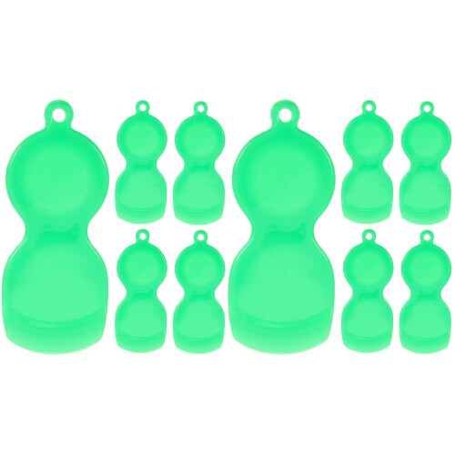10Pièces Gratteurs Vert Outils Portables Résistants