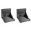 2Pièces Plateau Support Laptop Noir Ajustable Et Pratique 1