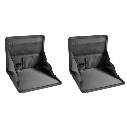 2Pièces Plateau Support Laptop Noir Ajustable Et Pratique