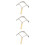 3Pièces Chevaux Bétail Bois Durable D'usage 8