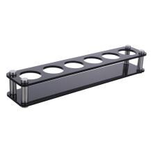 Black Acrylic Rack Organizer for Home Bar Display