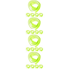 20Pièces De Grip Vert En PU Pour Tennis, Badminton Baseball