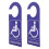 2Pièces Plaque Handicap PVC Pour , Installation Simple 11