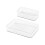 4Pcs Multi-Function Storage Box Transparent Plastic Drawer Organizer 1