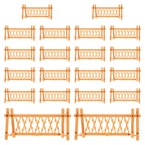 80Pièces Mini Décorative Plastique Pour Jardin Féerique 2