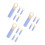 15Pièces Embouts Manche Balai Mop Confortables Bleu 6