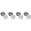 4Pièces Clips Casquette Golf Robustes Marqueurs Multicolores 3