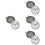 4Pièces Clips Casquette Golf Robustes Marqueurs Multicolores 5
