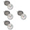 4Pièces Clips Casquette Golf Robustes Marqueurs Multicolores 6