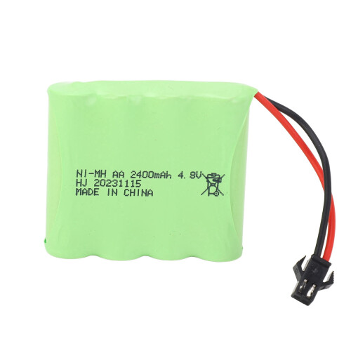 Batteria RC Nimh 4,8V 2400mAh per auto e modelli RC 1/16 1
