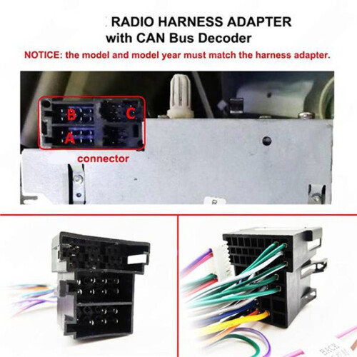 Bus-Decoder ISO-Kabelbaumadapter 16-Polig Auto-für Android-Kabel für  Megane 2 Phase 2 Clio 3 Trafic Mk2 Kangoo 2