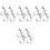 16Pcs Aluminum Light Clamps Sturdy Truss Lamp Hooks 4