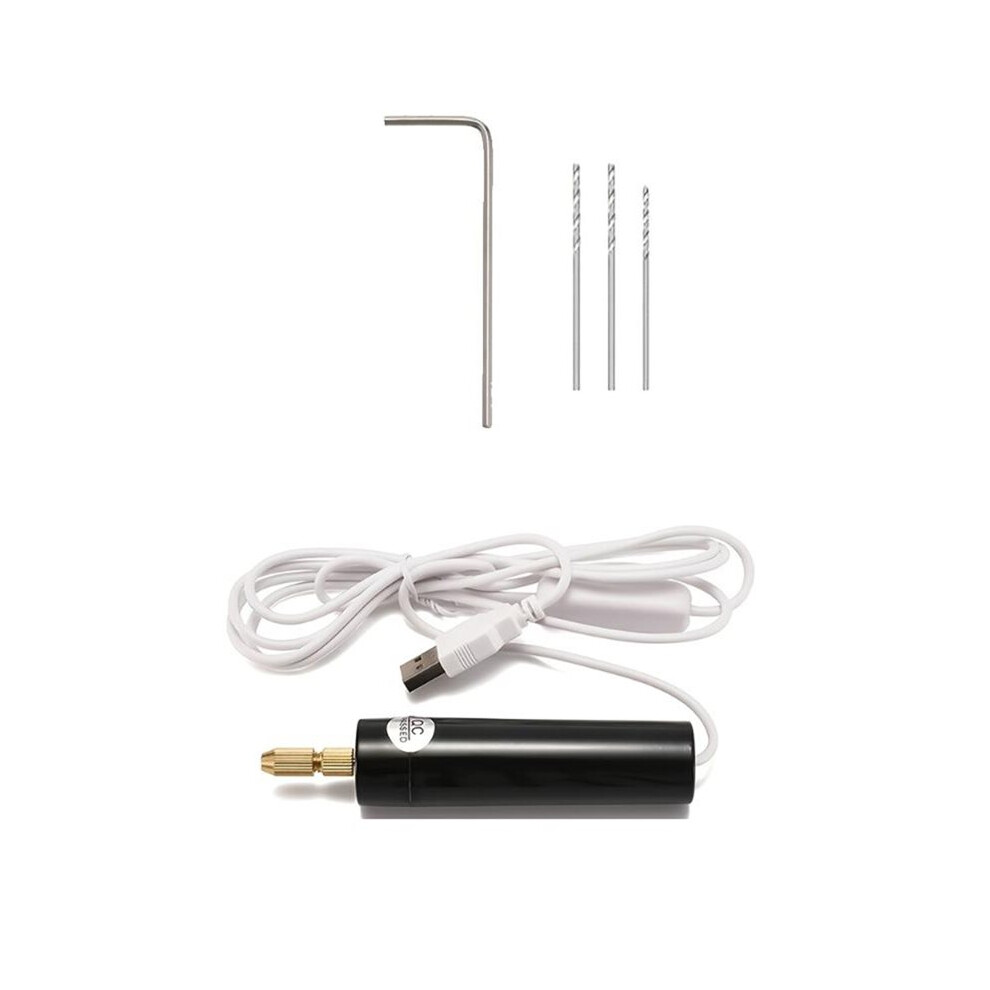 Usb Electric Drill For Epoxy Resin Jewelry, Wood Engraving, Diy Handheld Tool 4712864418872