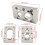 Fire Wall Pass Through Kit Aluminum Alloy Enhanced Durability for Holley Terminator X Max 4