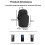 Portable Protective Case Carrying Case Storage Bag with Clip-On for AiMoonsa MP3 Player 4