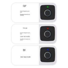 Biometric Fingerprint Lock Black Keyless Cabinet Lock Drawer Locks Anti-Theft Door Lock Long Standby